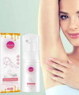 Beeswax Hair Removal Spray for Women and Men, Moisturizing Foam, Painless, Penetrating, 30ml